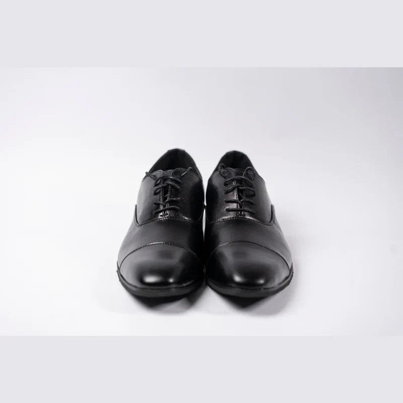 Sapato Social Luxalt - Aumenta Altura 6cm 'Black'
