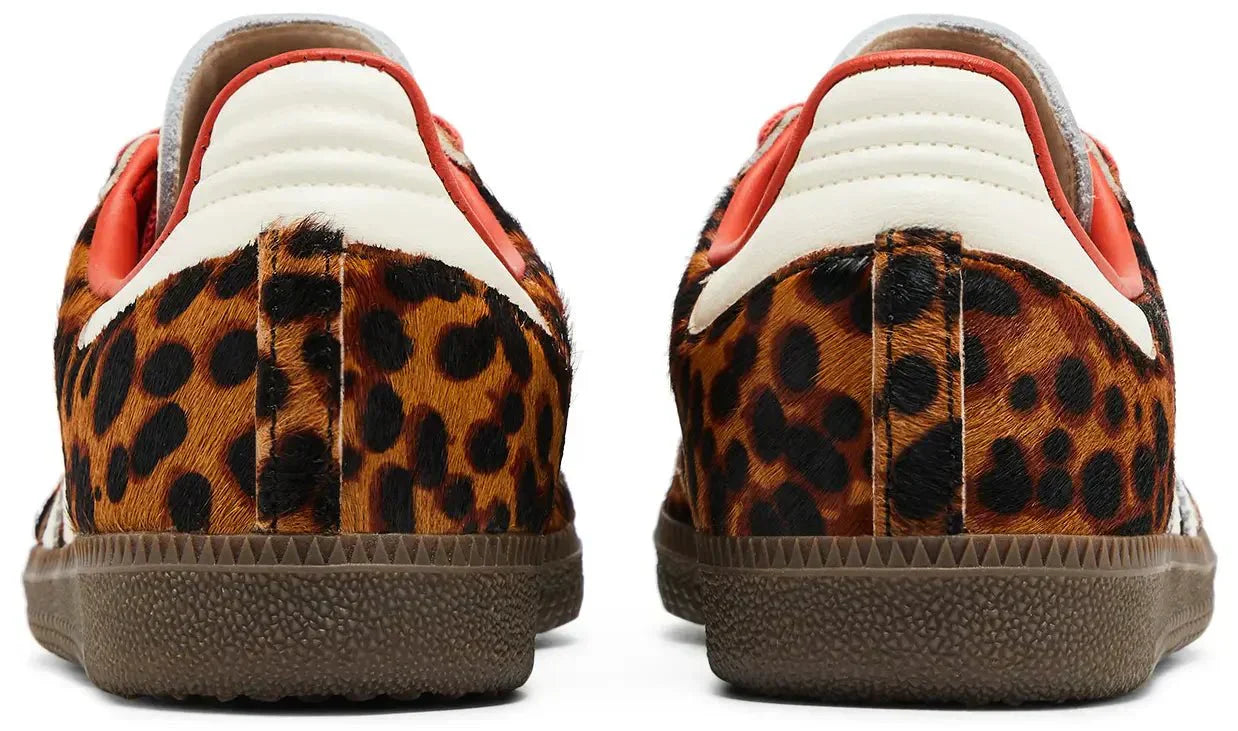 Adidas Samba Og Preloved Red Leopard Pack Marrom