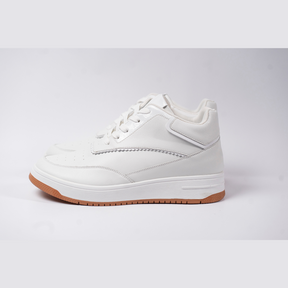 Tênis Casual Altro Boost - Aumenta Altura 10cm - Couro - Branco