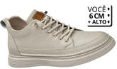 Tênis Casual Summit - Aumenta Altura 6cm - 'Beige'