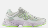 New Balance 9060 White Silver Metalic Taro