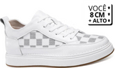 Tênis Casual Urban lift - Aumenta Altura 8cm 'White'