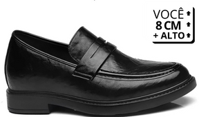 Sapato Social Elevato Loafer - Aumenta Altura 8cm
