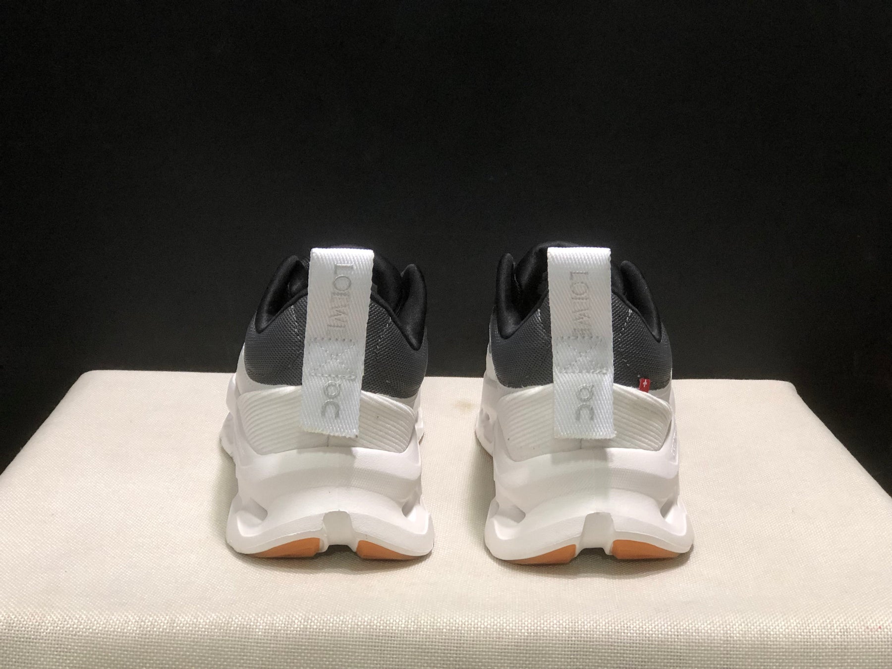 On x LOEWE Cloudtilt 2 'Black White Gum'