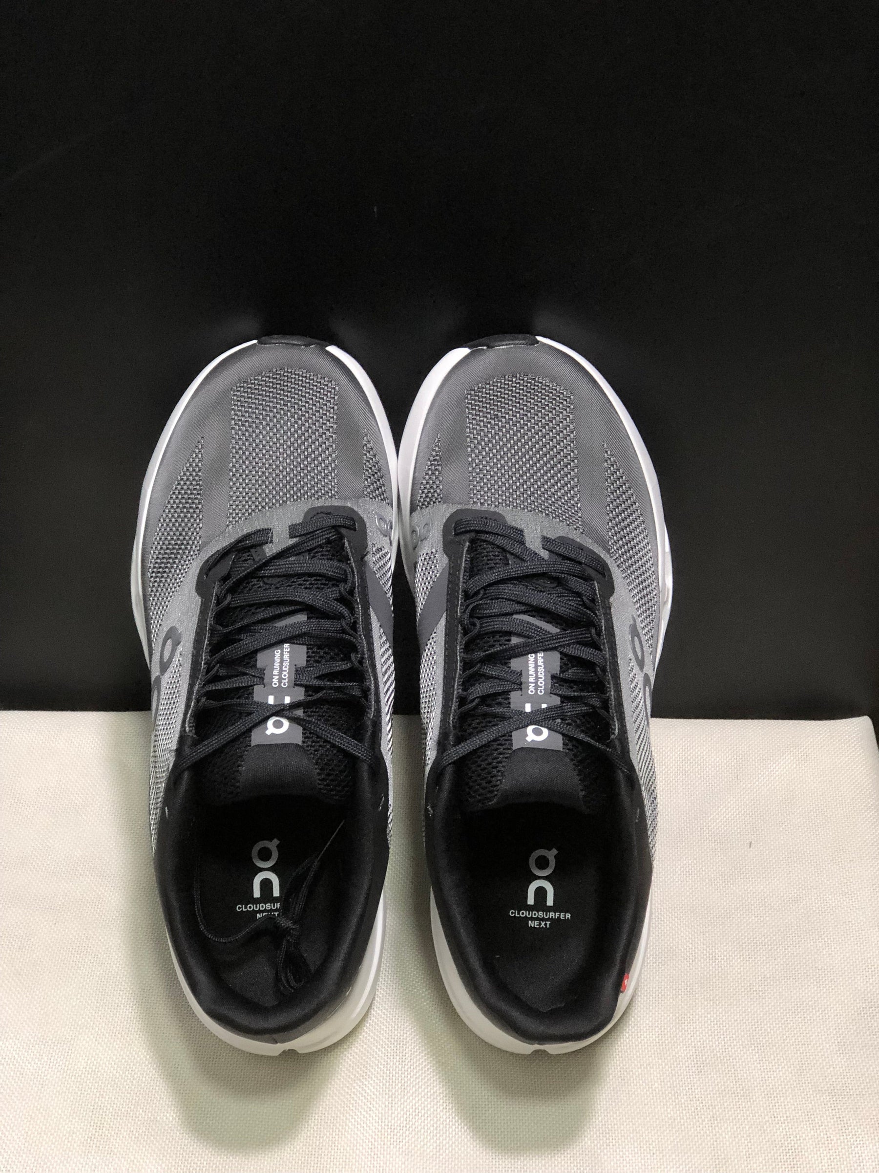 On Cloudsurfer Next 'Black- Sole White'