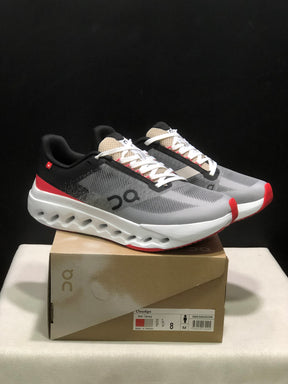 On Cloudsurfer Next 'black-gray-pink'