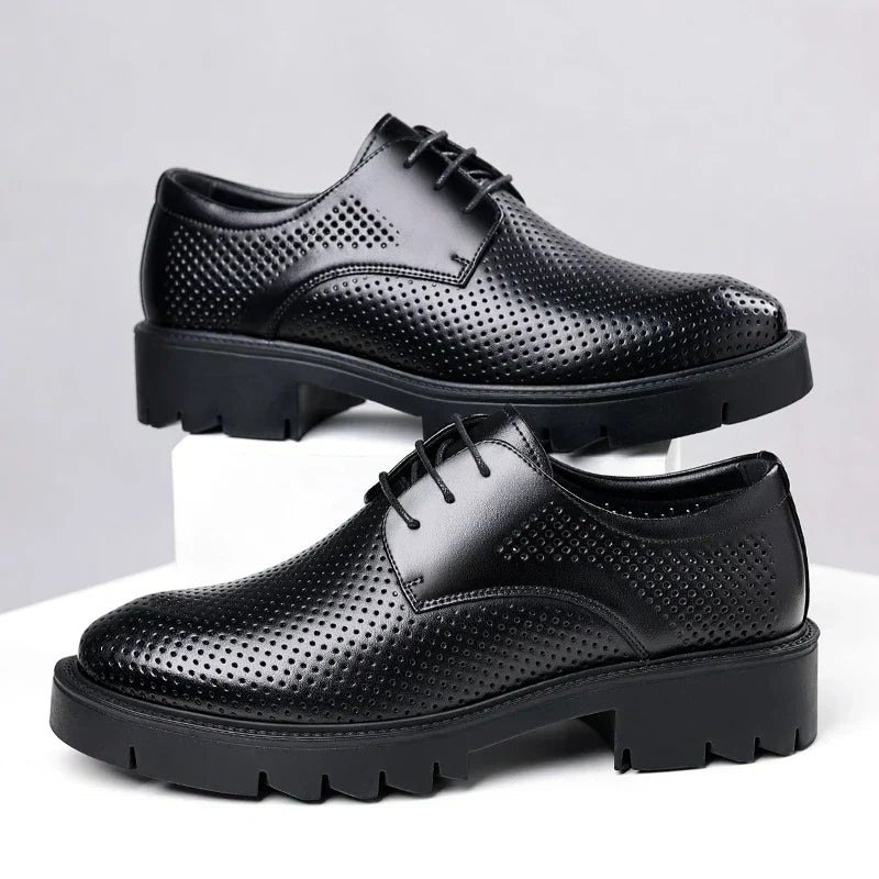 Sapato Social Stratto - Aumenta Altura 10cm