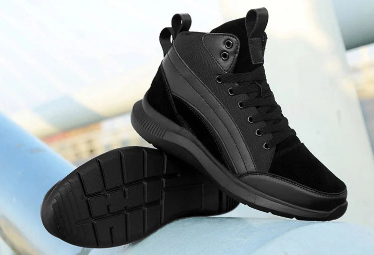 Tênis Casual Shadowlift - Aumenta Altura 10cm - "Black"