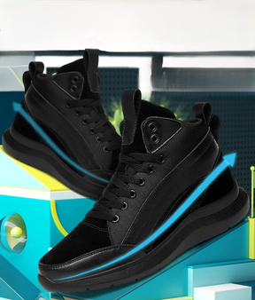Tênis Casual Shadowlift - Aumenta Altura 10cm - "Black"