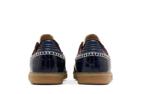 Adidas Samba x Wales Bonner Collegiate Navy Wonder White Azul Marinho